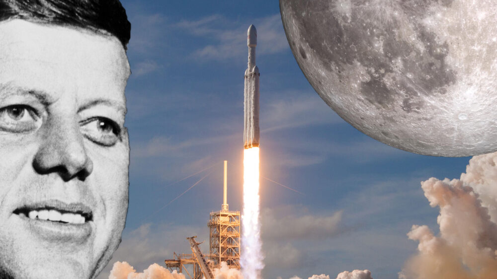 США отправят на Луну аппарат с волосами Кеннеди на борту