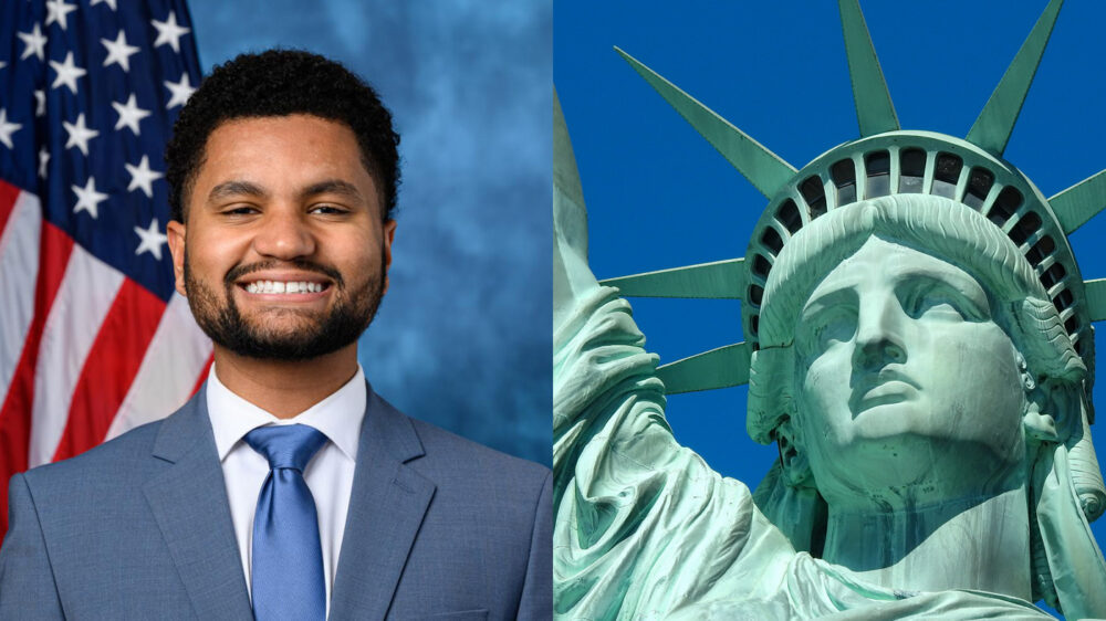 Самый молодой конгрессмен в США на прениях по миграции предложил снести статую Свободы