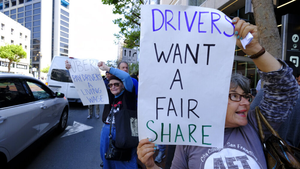 Уставшие от «жестокого обращения» водители Uber и Lyft устроили 14 февраля массовые забастовки