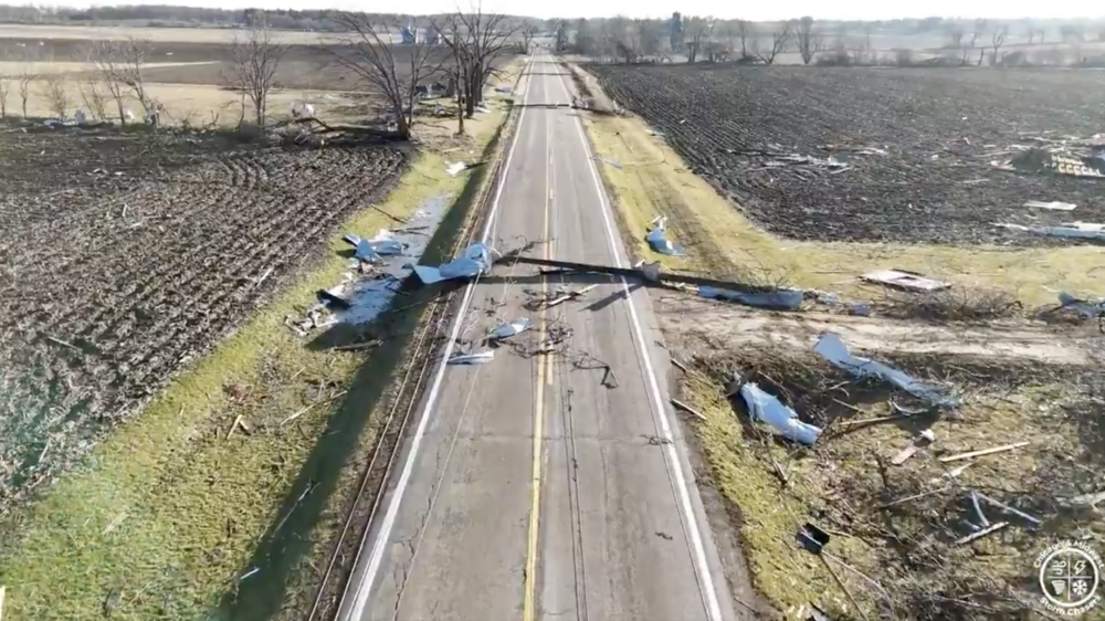 Первый в истории Висконсина февральский торнадо нанес ущерб штату на $2,4 млн