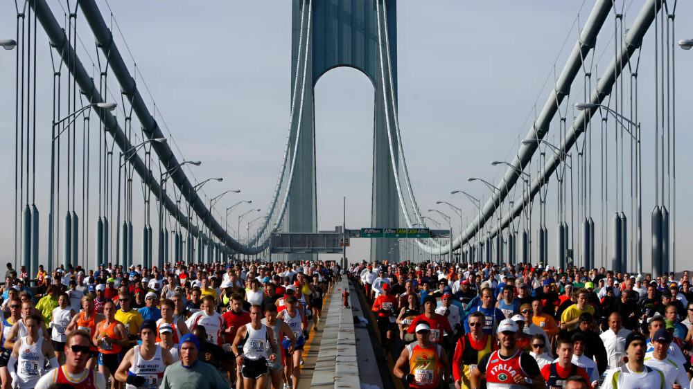 Власти не будут взимать $750 000 от Нью-Йоркского марафона за пересечение моста Веррацано