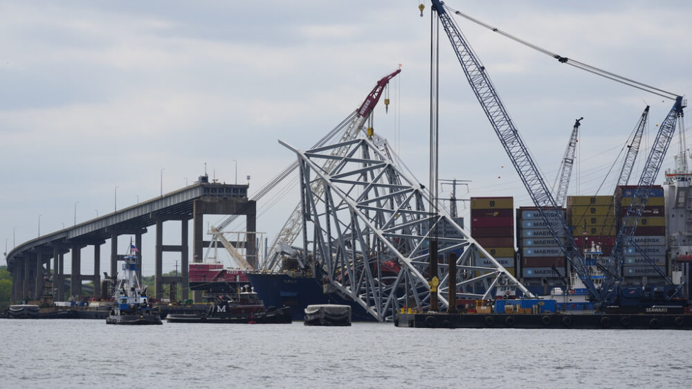 Найдено тело последнего из рабочих, погибших более месяца назад при обрушении моста в Балтиморе