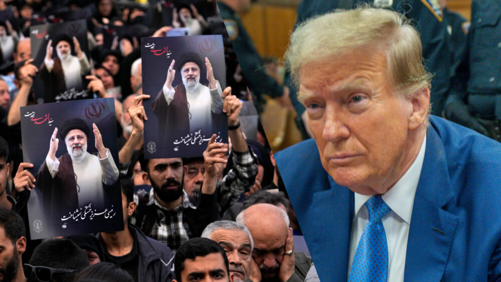 «Сквозной эфир» 20 мая: гибель президента Ирана Раиси, новые показания экс-юриста Трампа и другие новости