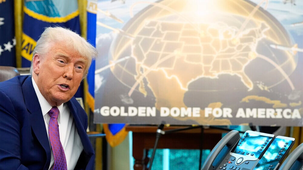 «Золотой купол» за три года: Трамп назвал стоимость своего военно-космического проекта