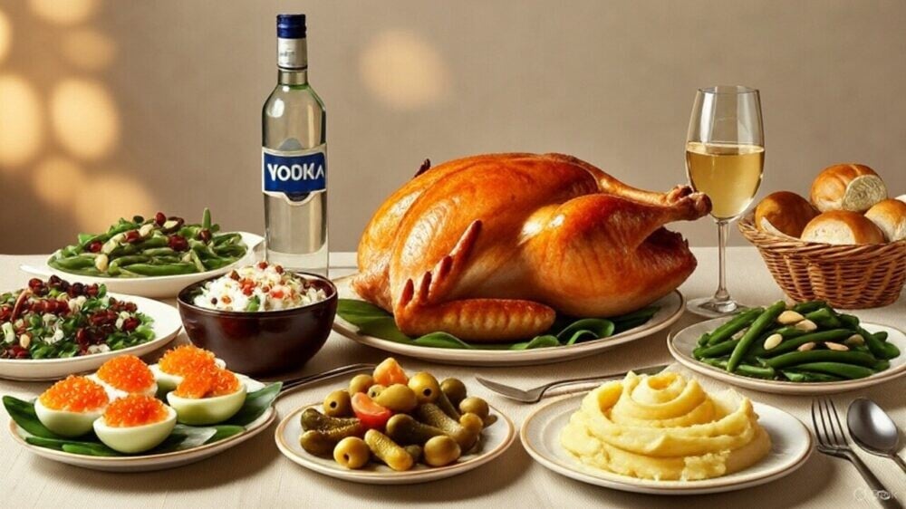 Водка, оливье и православные молебны: как русскоязычные иммигранты отмечают День благодарения?