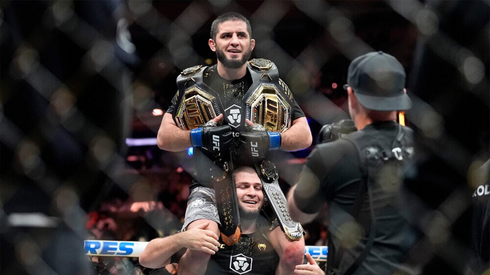 Махачев хочет в Белый дом: двойной чемпион UFC из России обратился к Трампу